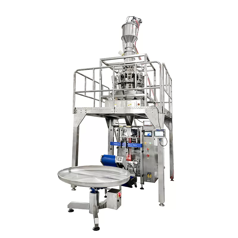 VFFS Coffee Pouch Form Fill Seal Packaging Machine