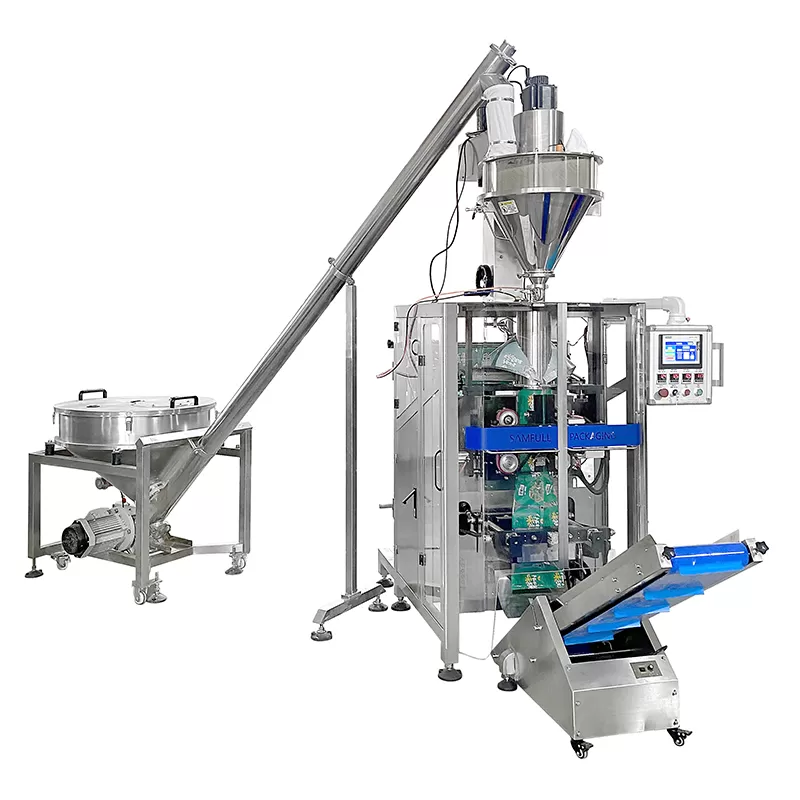 VFFS Coffee Pouch Form Fill Seal Packaging Machine